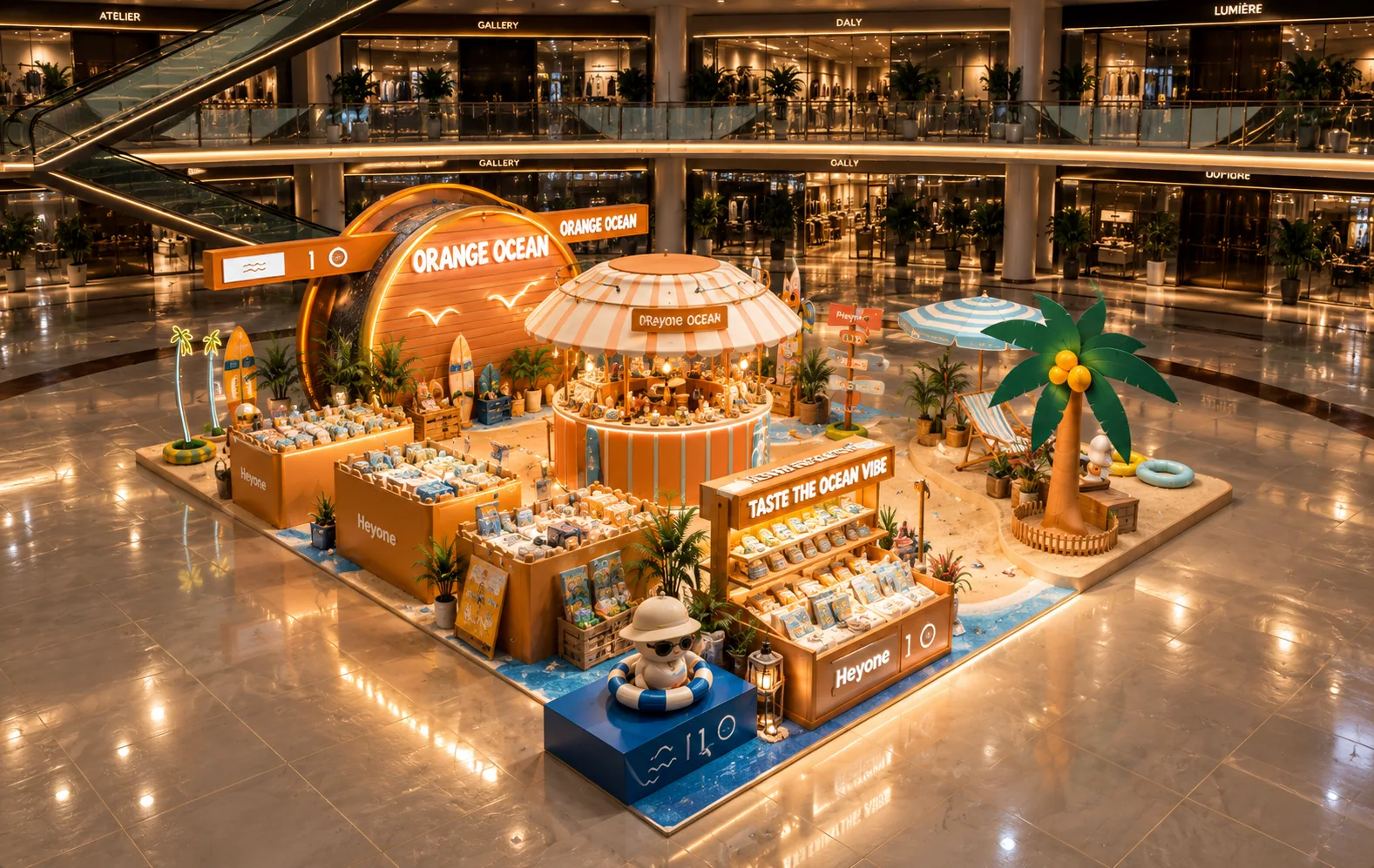 Art Toy — Orange Ocean — Concept study 04