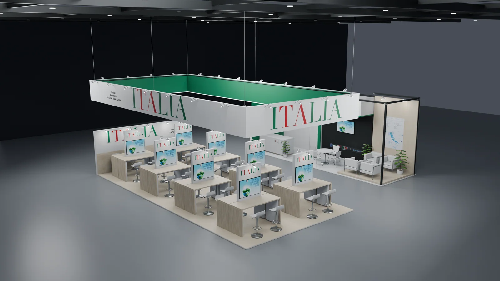 Italy Pavilion — Overall Italy pavilion